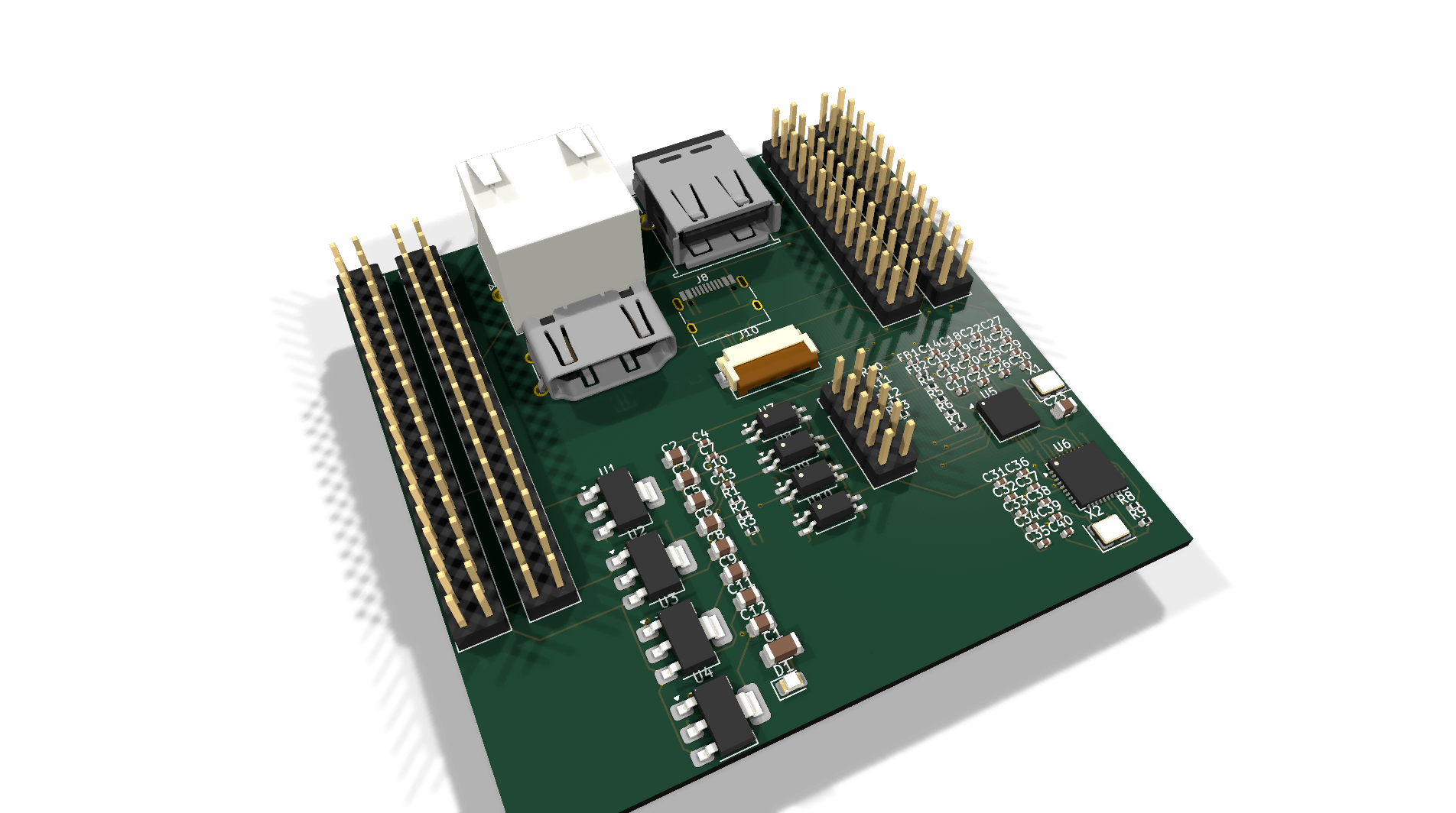 KVM Board PCB